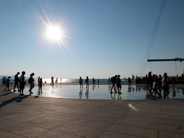 Greetings to the sun Zadar